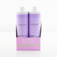 Nak Platinum Blonde 500ml Duo - Shampoo & Conditioner