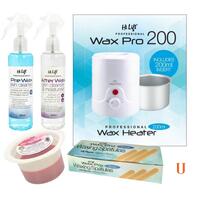 Hi Lift 200 Pro Wax Bundle - White Pot - Hard Wax