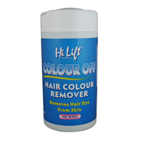 Hi Lift Colour Off Wipes - 100 Wipes Per Tub