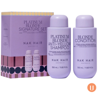 NAK Platinum Anti-Yellow Blonde 350mL Duo Pack