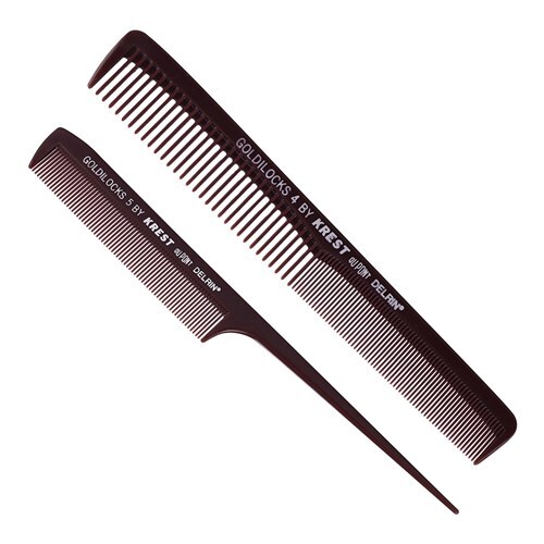 Krest Goldilocks Cutting Comb & Tail Comb Pack #4 & 5