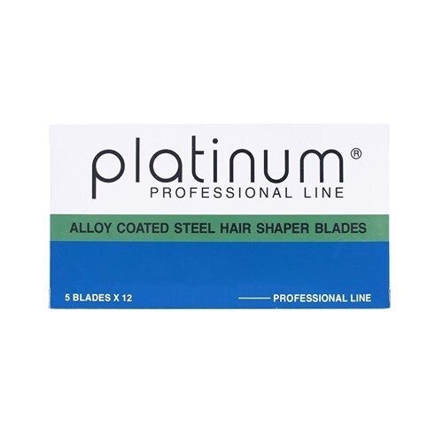 Nikky Platinum Hairdressing Razor Blades 5pk