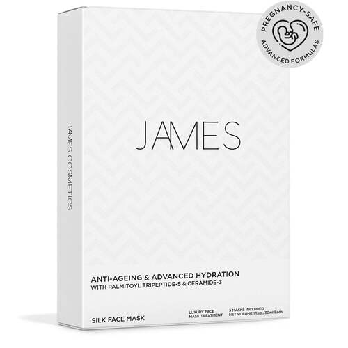 James Cosmetics Anti-Ageing & Advanced Hydration Silk Face Mask