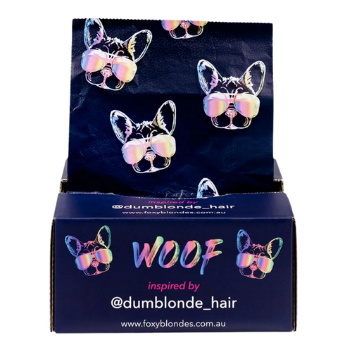 Foxy Blondes Pre-cut Pop Up Foil - Woof