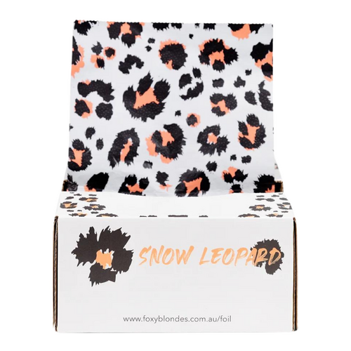 Foxy Blondes Pre-cut Pop Up Foil - Snow Leopard