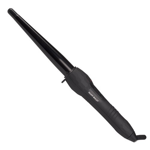 City Chic Regular Ceramic Conical Curling Iron Black 