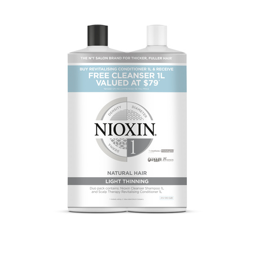Nioxin System 1 - 1L Duo 