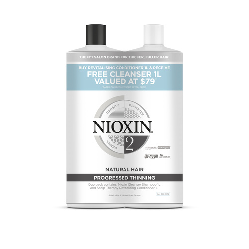 Nioxin System 2 - 1L Duo 