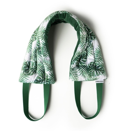 Hot Stuff Heated Neck Wrap - Green Palm