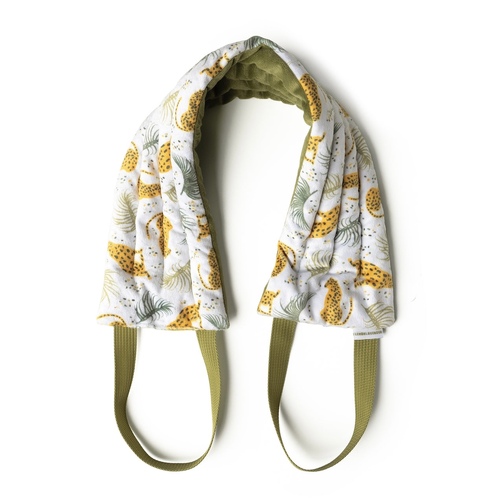 Hot Stuff Heated Neck Wrap - Leopard