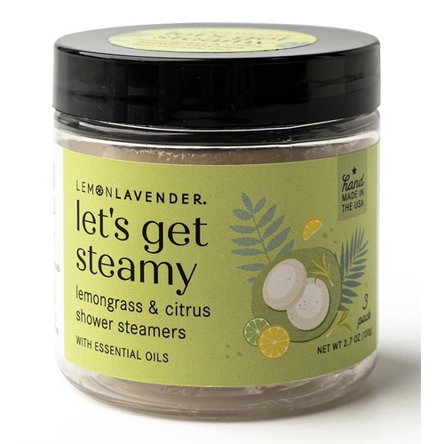 Steamy Shower Steamers - Lemongrass & Citrus