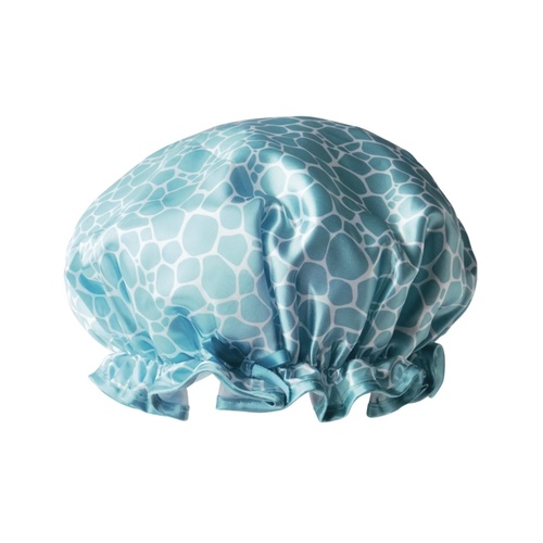 Not Your Grandma’s Shower Cap - Blue Pebble