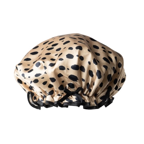 Not Your Grandma’s Shower Cap - Cheetah