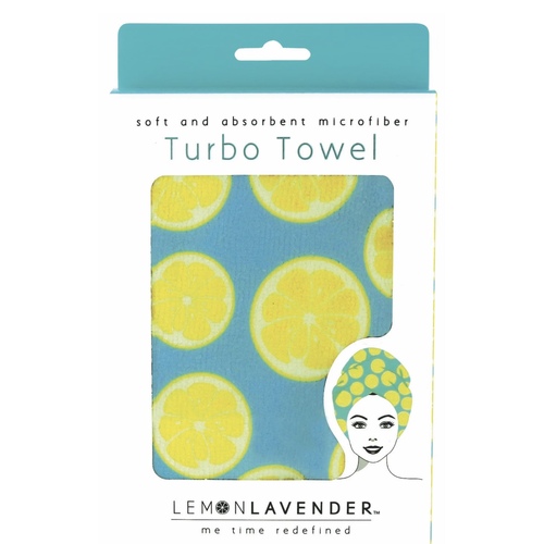 Microfiber Turbo Towel - Citrus Twist