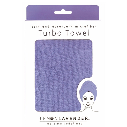 Microfiber Turbo Towel - Violet