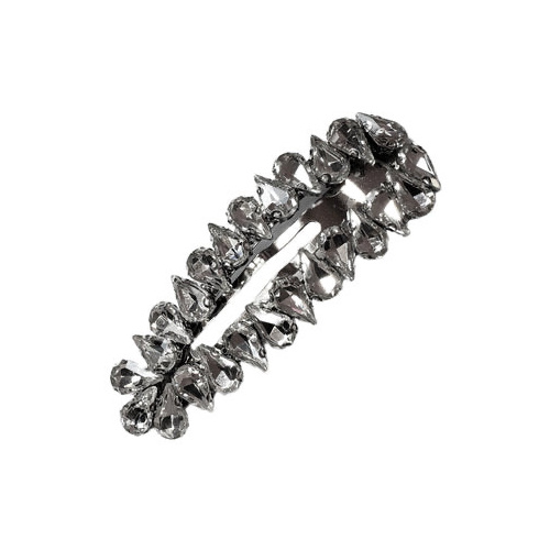 PP Gem Rebel Metal Snap Hair Clip - Silver
