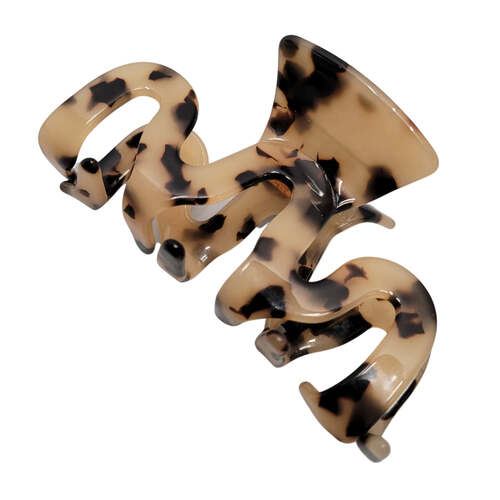 Marbled Claw Hair Clip - Tiger Grip