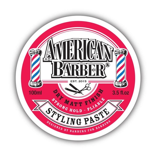 American Barber Styling Paste  100ml