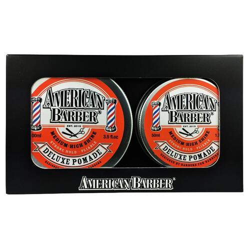 American Barber Deluxe Pomade Duo