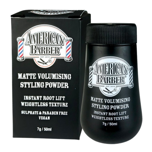 American Barber Matte Volumising Styling powder 7g