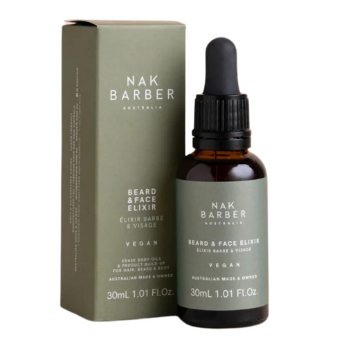 Nak Barber Beard & Face Elixir 30mL