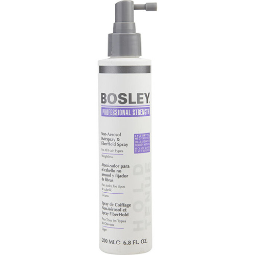 Bosley Non Aerosol Hairspray and Fiberhold Spray 200ml 