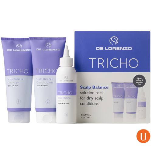 DeLorenzo Tricho Scalp Balance - Trio Solutions Pack