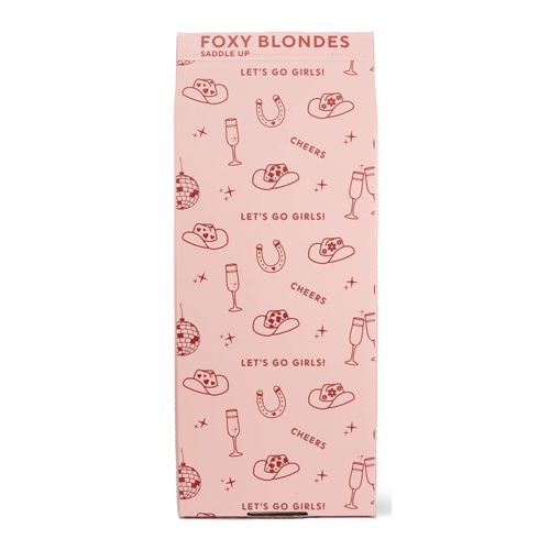 Foxy Blondes Pre-Cut Extra Long Foil - Saddle Up