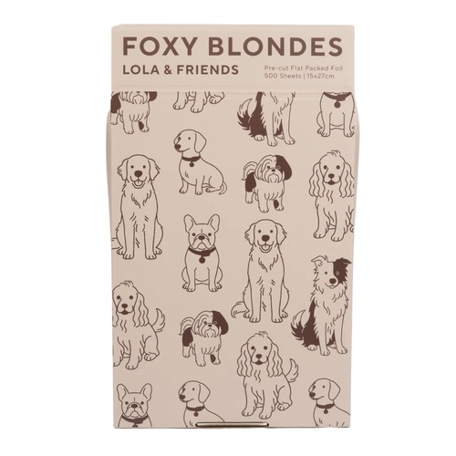 Foxy Blondes Pre-Cut Flat Pack Foil - Lola & Friends