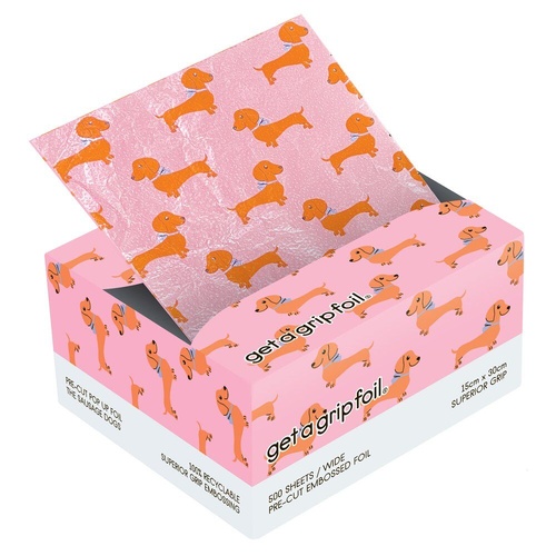 Get a Grip Foil - Pre-Cut Pop Up Foil - Sausage Dogs