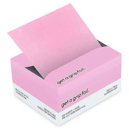 Get a Grip Foil - Pre-Cut Pop Up Foil - Champagne Pink
