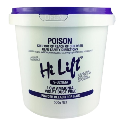 Hi Lift Powder Bleach Violet 500g Tub