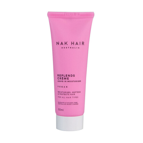 NAK Replends Crème Leave in Moisturiser - Travel Size 50mL