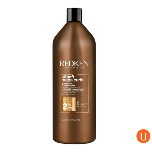 Redken All Soft Mega Curl Shampoo 1L