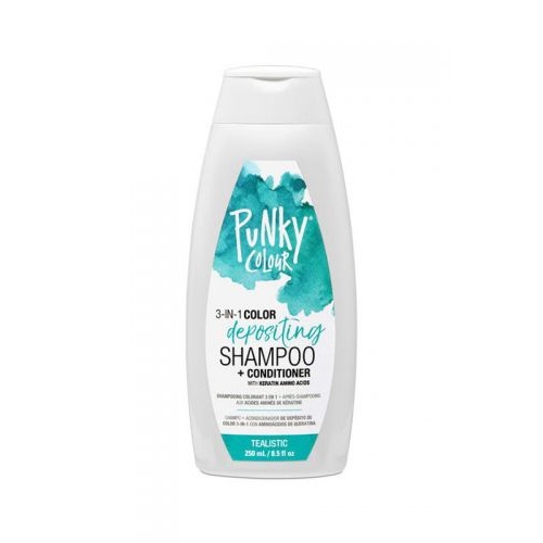 Punky Colour Depositing Shampoo+Conditioner - Tealistic 