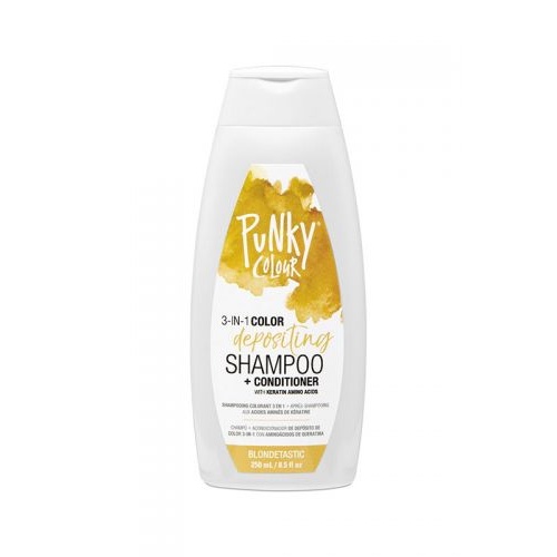 Punky Colour Depositing Shampoo+Conditioner - Blondetastic 