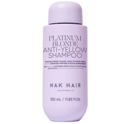 NAK Platinum Blonde Anti-Yellow Shampoo 350mL