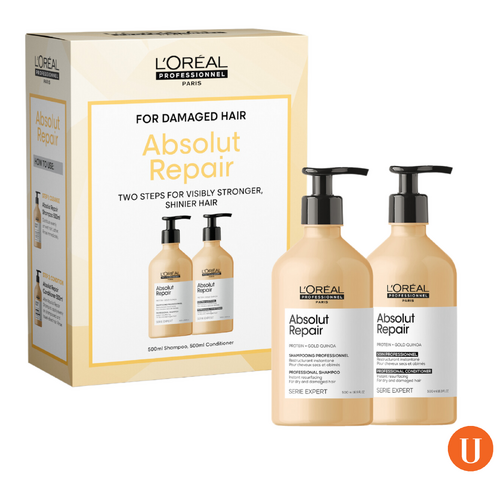 L'Oréal SERIE EXPERT Absolut Repair Duo Pack 500mL