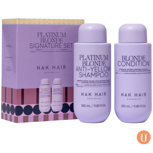 NAK Platinum Anti-Yellow Blonde 350mL Duo Pack